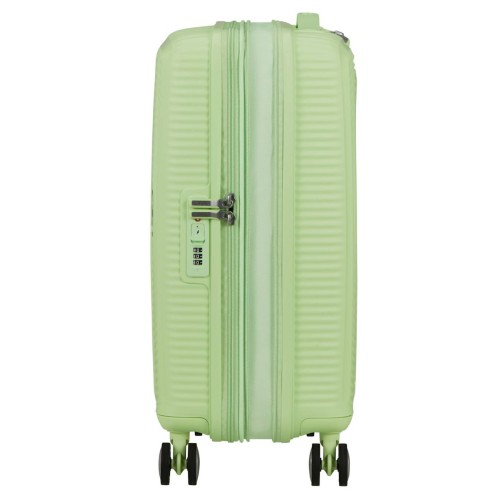 American Tourister  88472-A938, Soundbox Bass, Βαλίτσα Μικρή/Καμπίνας, Πολυπροπυλένιο, Πράσινο