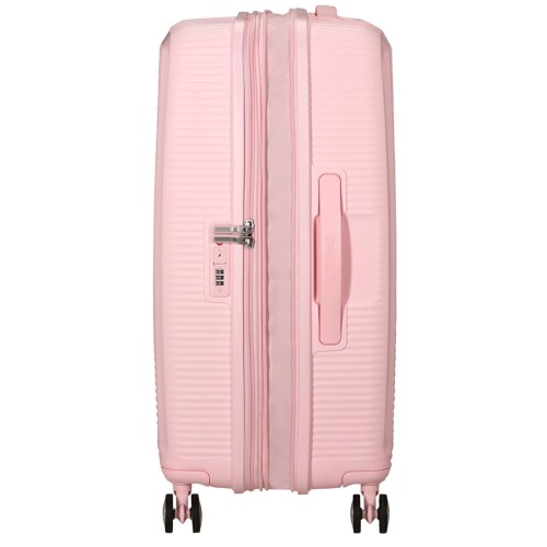American Tourister 88473-8959 Soundbox Sun Kissed Coral, Βαλίτσα Μεσαία, Πολυπροπυλένιο, Ροζ