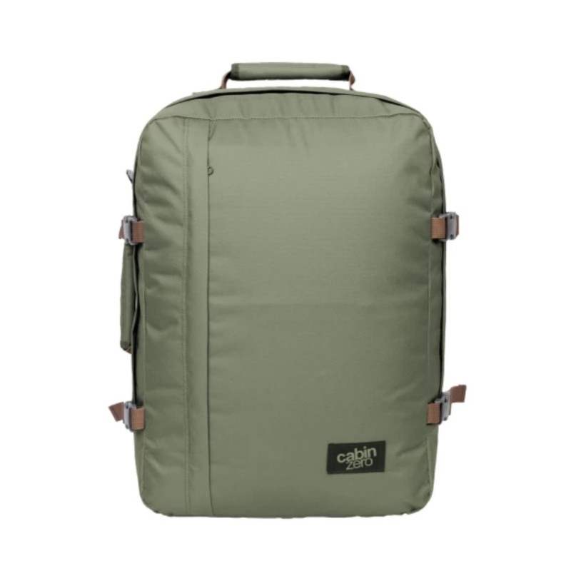 Cabin Zero CZ061802 Travel Classic 44lt, Σακίδιο Πλάτης 51 x 37 x 20cm, Ύφασμα, Χακί