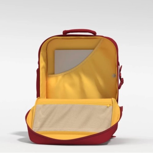 Cabin Zero CZ062602 Travel Classic 44lt, Σακίδιο Πλάτης 51 x 37 x 20cm, Ύφασμα, Κόκκινο
