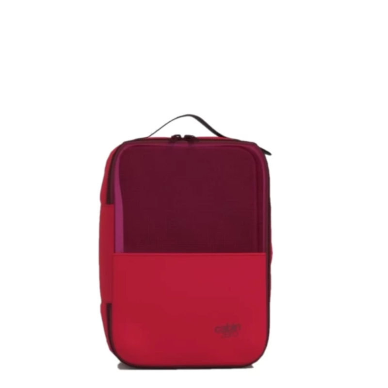 Cabin Zero CZ382416 Cube Lux M, Θήκη Οργάνωσης 25x17.5x8cm, Ύφασμα, Κόκκινο