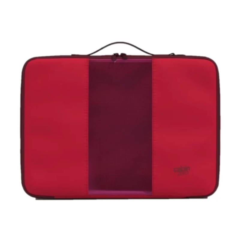 Cabin Zero CZ392416 Cube Lux L, Θήκη Οργάνωσης 35x25x8cm, Ύφασμα, Κόκκινο