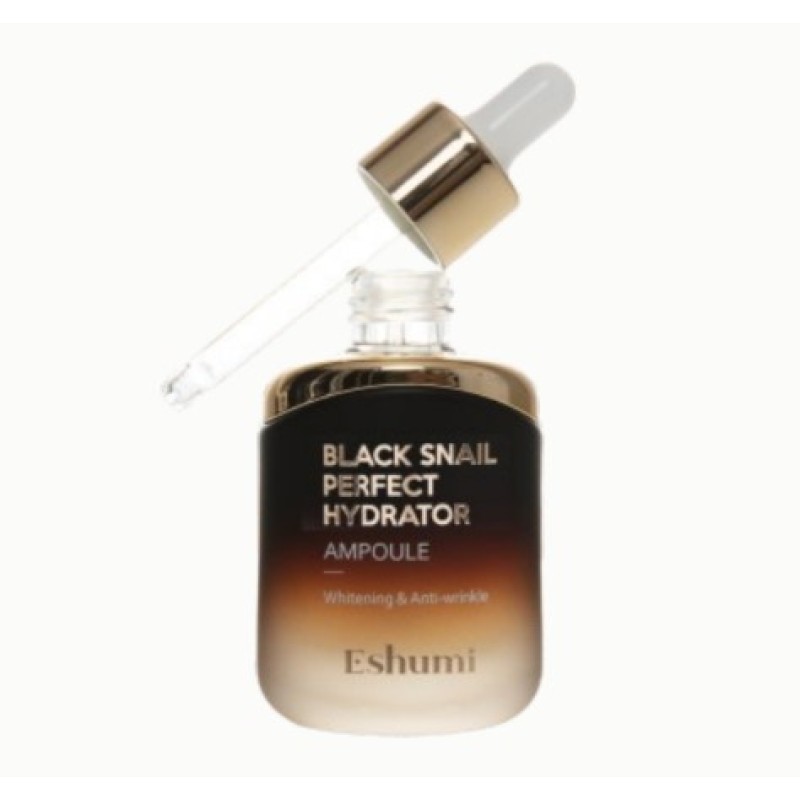 Eshumi-03 Korean Hydrator Ampoule Black Snail, Κορεάτικη Συμπυκνωμένη Αμπούλα Ενυδάτωσης & Αναζωογόνησης