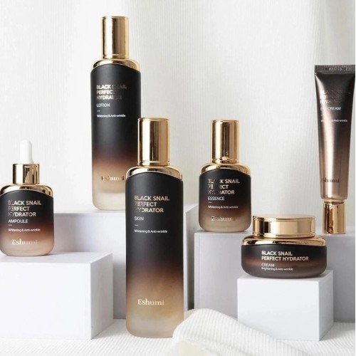 Eshumi-02 Korean Hydrator Cream Black Snail, Κορεάτικο Ενυδατική Κρέμα Προσώπου Αναζωογόνησης & Ελαστικότητας