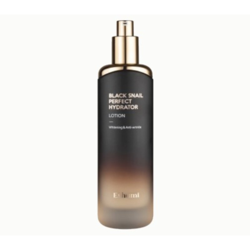 Eshumi Korean Hydrator Lotion Black Snail, Κορεάτικη Ενυδατική Λοσιόν Αναζωογόνησης & Ελαστικότητας