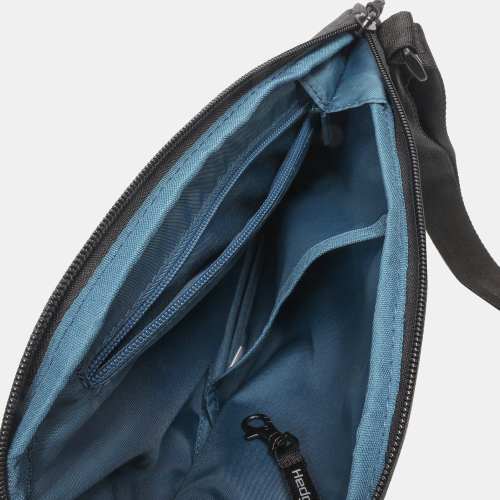 Hedgren HLNO08-183 Lineo Frame, Τσαντάκι Χιαστί, Πολυεστέρας, Μπλε