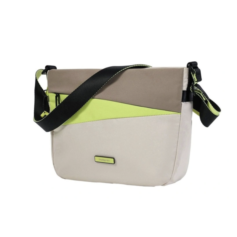 Hedgren HNOV03-861 Nova Gravity, Τσαντάκι Ώμου/Χιαστί Γυναικείο, Πολυεστέρας, Μπεζ