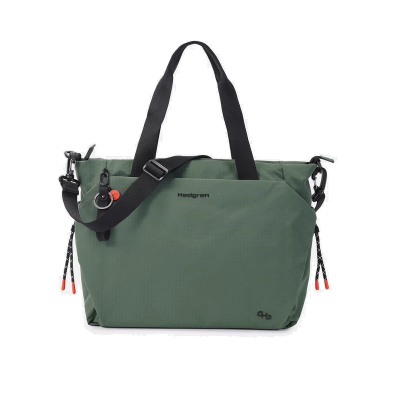 Hedgren HSTG06-888 Satoshi, Τσάντα Γυναικεία Ώμου, Πολυεστέρας, Πράσινο