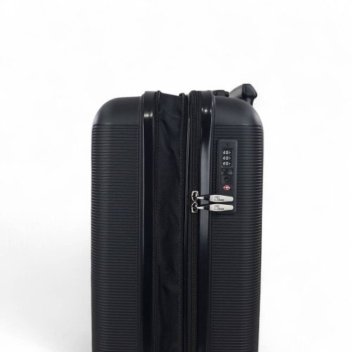 Rain RB80152C , Βαλίτσα Μικρή/Καμπίνας, Πολυπροπυλένιο, Μαύρο