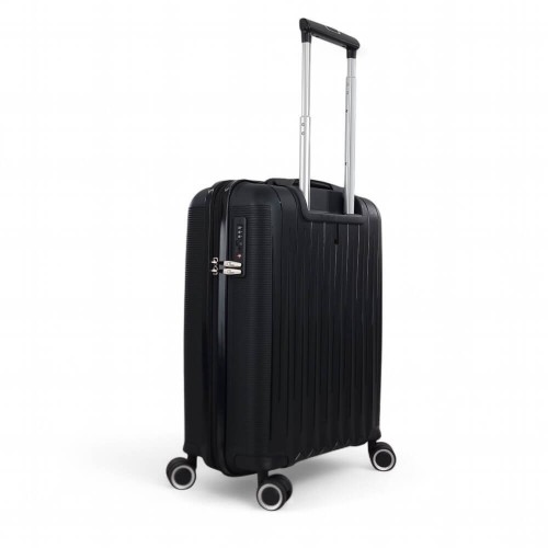 Rain RB80152C , Βαλίτσα Μικρή/Καμπίνας, Πολυπροπυλένιο, Μαύρο