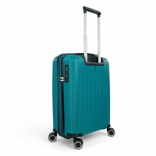 Rain RB80152C , Βαλίτσα Μικρή/Καμπίνας, Πολυπροπυλένιο, Πετρόλ