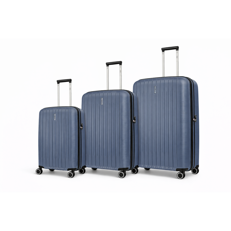 Rain RB80152S , Βαλίτσα Set, Πολυπροπυλένιο, Μπλε