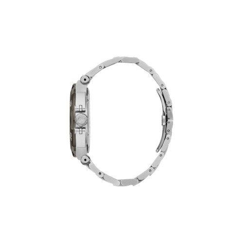 Guess Y52006G5MF Gents Structura Ultimate, Ανδρικό Ρολόι, Χρονογράφος, Μπρασελέ, Ασημί