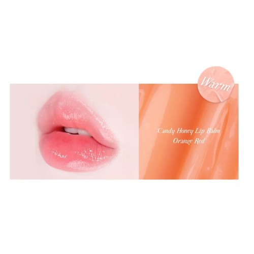 YNM-04 Candy Korean Honey Orange Red Lip Balm, Κορεάτικο Ενυδατικό Lip Balm με Ζεστή Πορτοκαλί Απόχρωση