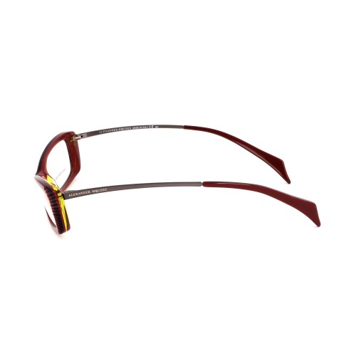 GLASSES ALEXANDER MCQUEEN WOMAN AMQ4163W0B (Lens/Bridge/Temple) 52/14/145 mm)