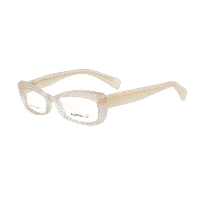 GLASSES ALEXANDER MCQUEEN WOMAN AMQ4203K6V (Lens/Bridge/Temple) 52/15/140 mm)