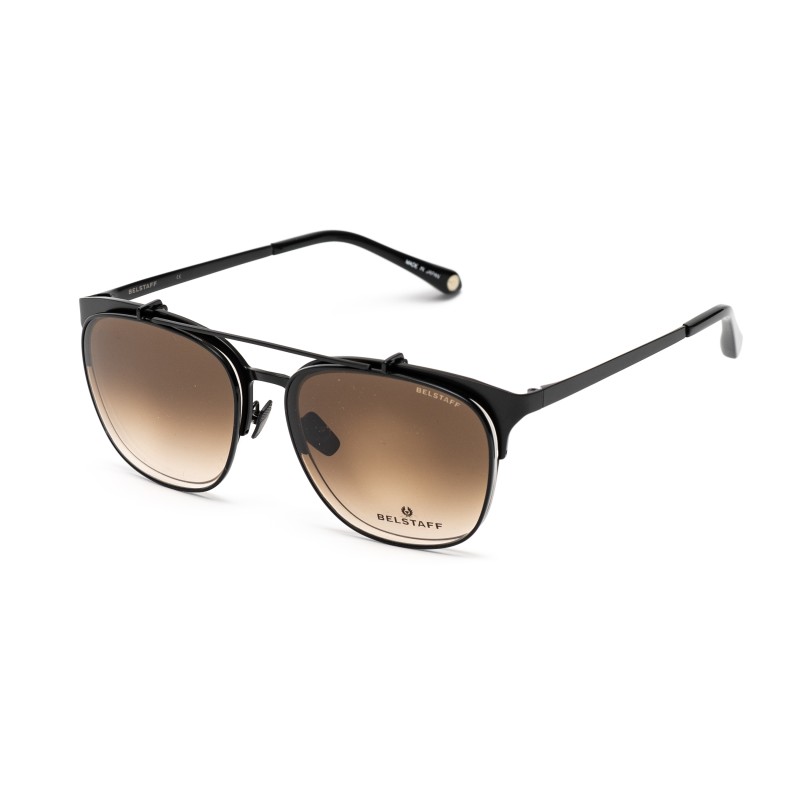 VIEW + CLIP-ON BELSTAFF WOMEN HATCHERNEGROW (Lens/Bridge/Temple) 55/18/140 mm)