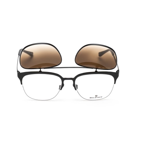 VIEW + CLIP-ON BELSTAFF WOMEN HATCHERNEGROW (Lens/Bridge/Temple) 55/18/140 mm)
