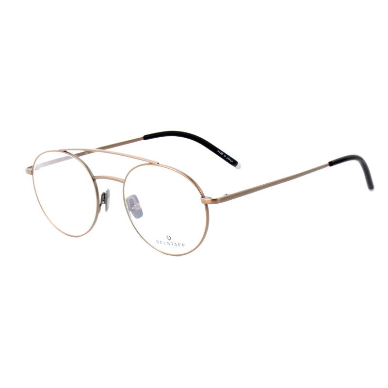 VISTA + CLIP-ON BELSTAFF MAN BLACKRODBRONZ (Lens/Bridge/Temple) 51/19/145 mm)