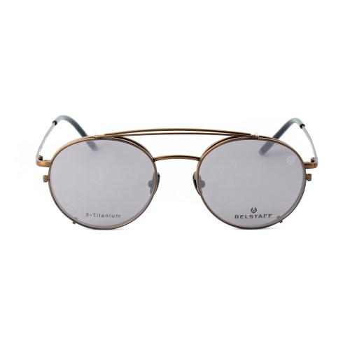 VISTA + CLIP-ON BELSTAFF MAN BLACKRODBRONZ (Lens/Bridge/Temple) 51/19/145 mm)