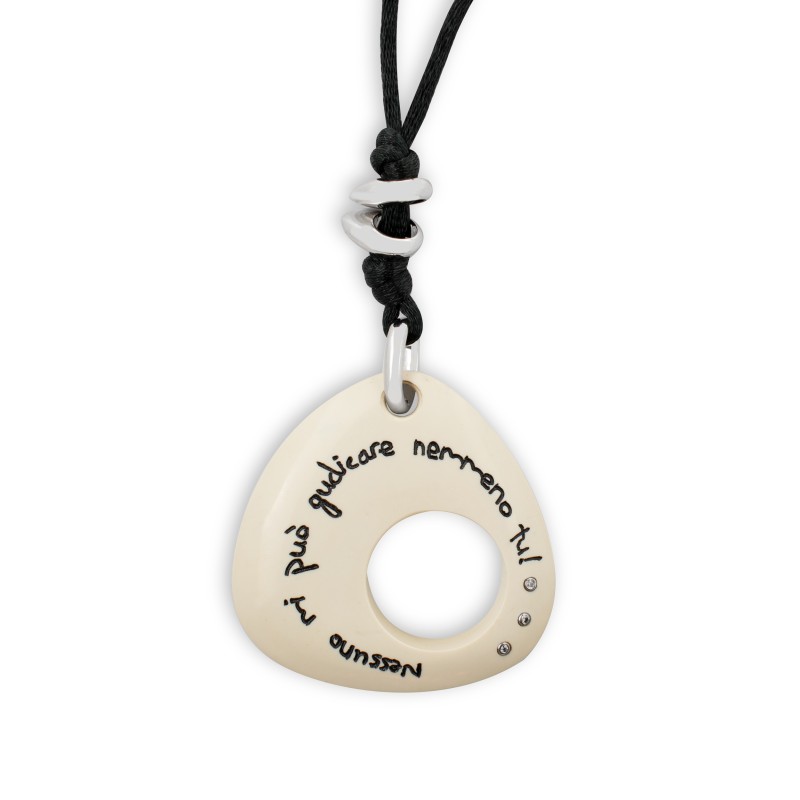 NECKLACE DEMARIA WOMAN DM6TC035-BLAN (45CM )