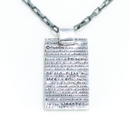 PENDANT DEMARIA WOMAN DMHRC002-NEGR (45CM )