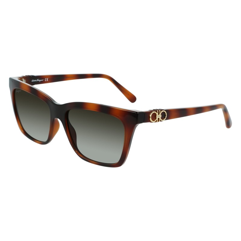 SUNGLASSES FERRAGAMO WOMEN SF1027S-214 (Lens/Bridge/Temple) 55/16/140 mm)