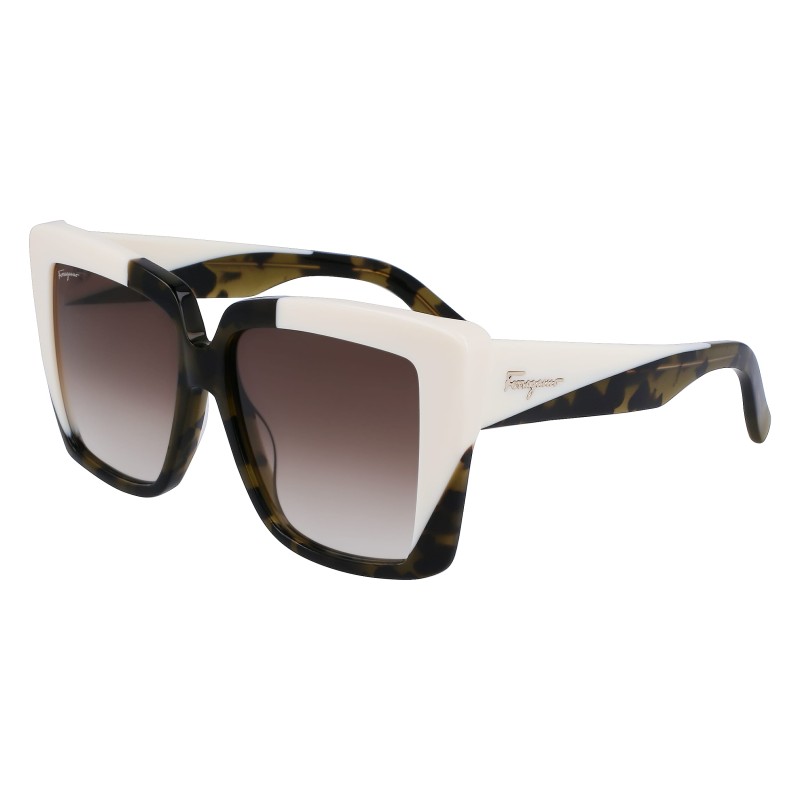 SUNGLASSES FERRAGAMO WOMEN SF1060S-341 (Lens/Bridge/Temple) 55/14/140 mm)