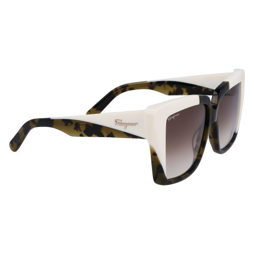 SUNGLASSES FERRAGAMO WOMEN SF1060S-341 (Lens/Bridge/Temple) 55/14/140 mm)