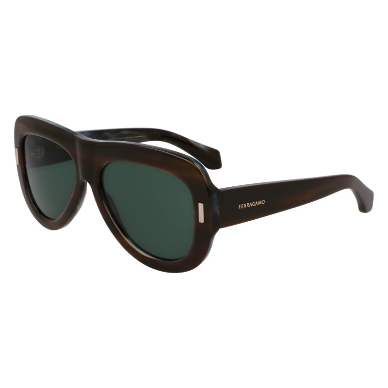 SUNGLASSES FERRAGAMO WOMEN SF2029SE-221 (Lens/Bridge/Temple) 57/17/145 mm)