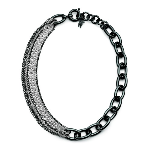 NECKLACE FOLLI FOLLIE WOMAN 1N14T069KA (30CM )