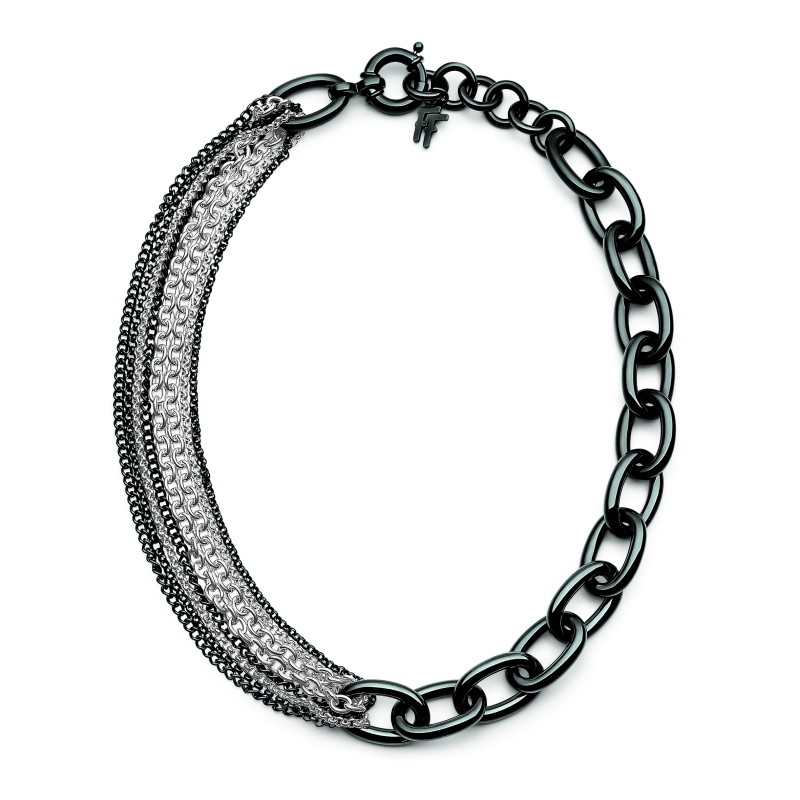 NECKLACE FOLLI FOLLIE WOMAN 1N14T069KA (30CM )