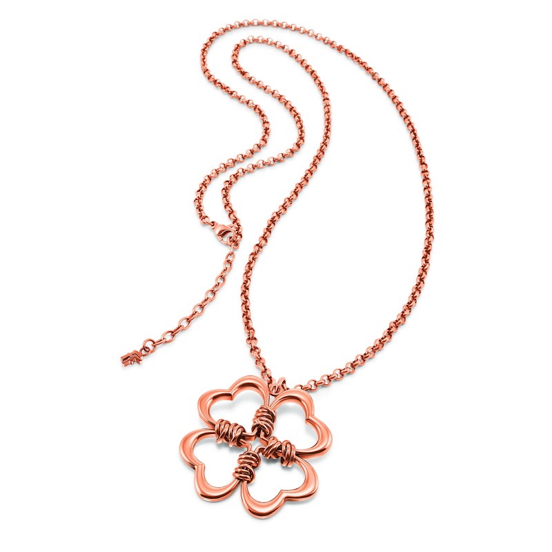 NECKLACE FOLLI FOLLIE WOMAN 1N15T002R (45CM )