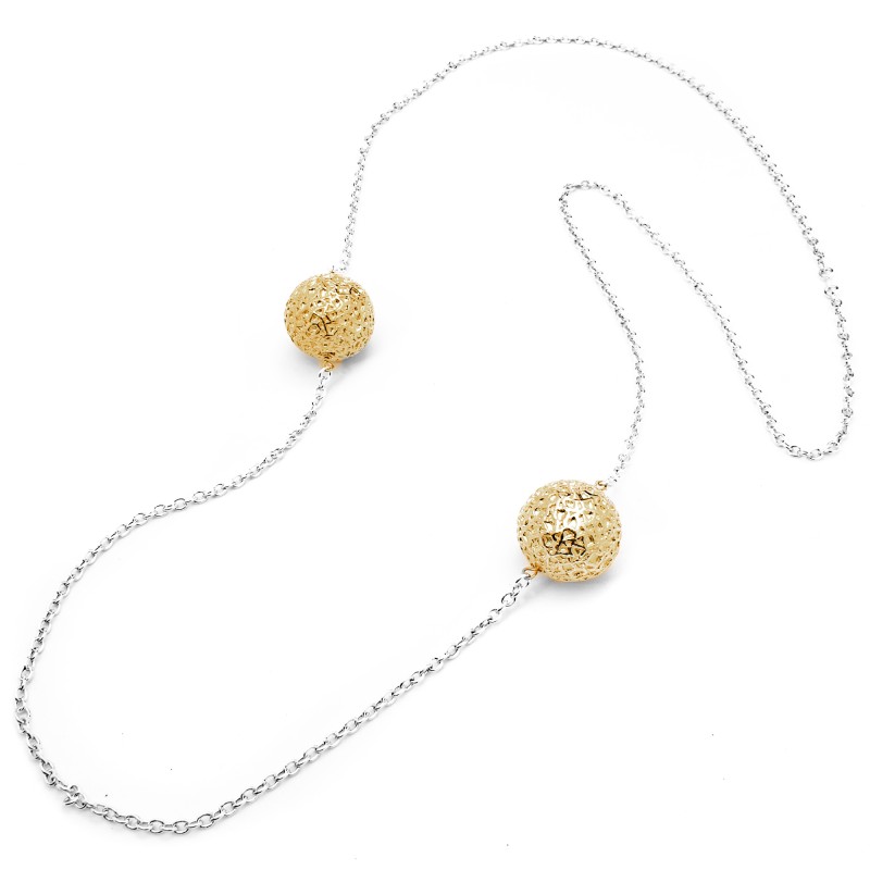 NECKLACE FOLLI FOLLIE WOMAN 1N9S013Y (32CM )