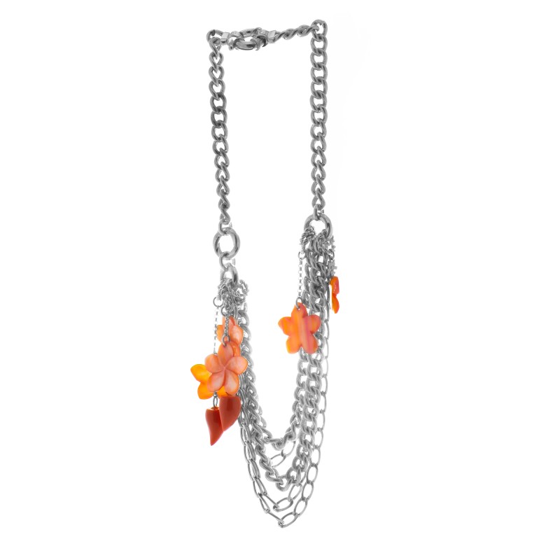 NECKLACE FOLLI FOLLIE WOMAN 2N9S005PO (27CM )