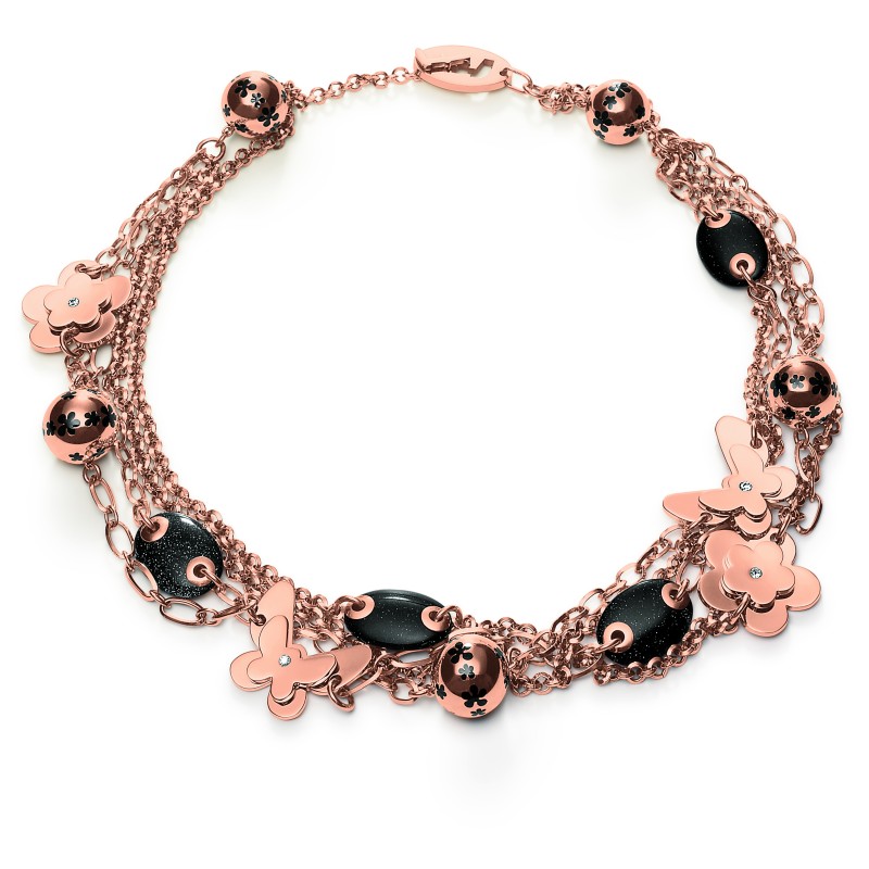 NECKLACE FOLLI FOLLIE WOMAN 3N0T037RCX (50CM )