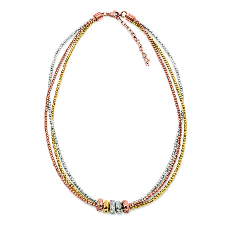 NECKLACE FOLLI FOLLIE WOMAN 3N15T008RYC (42CM )