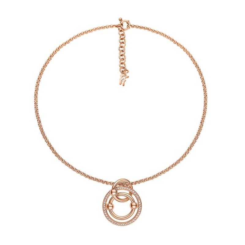 NECKLACE FOLLI FOLLIE WOMAN 3N15T059RC (50CM )