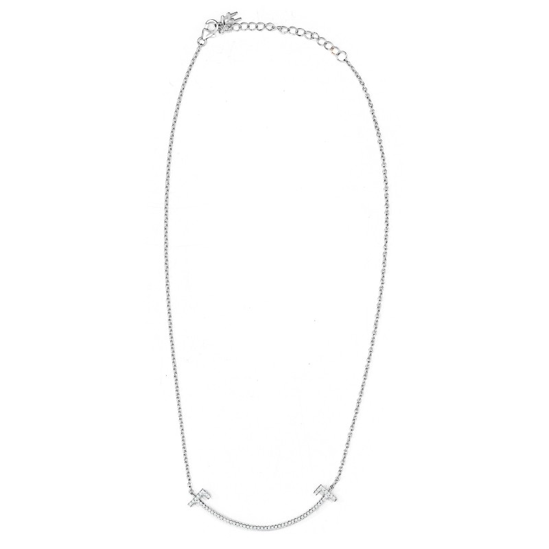 NECKLACE FOLLI FOLLIE WOMAN 3N18S008C (18CM )