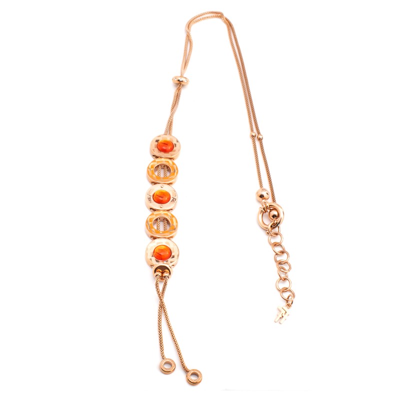 NECKLACE FOLLI FOLLIE WOMAN 3N1T045RO (28CM )