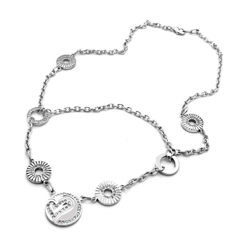 NECKLACE FOLLI FOLLIE WOMAN 3N8F177C (26CM )