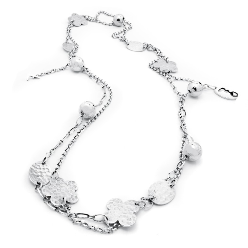 NECKLACE FOLLI FOLLIE WOMAN 3N9F203W (40CM )