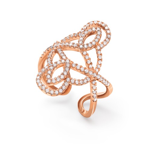 RING FOLLI FOLLIE WOMAN 3R15S077RC-52 (52 )