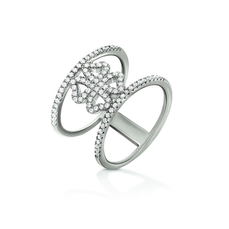 RING FOLLI FOLLIE WOMAN 3R15S089C-54 (54 )
