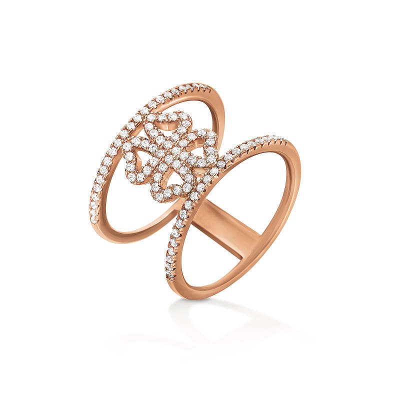 RING FOLLI FOLLIE WOMAN 3R15S89RS-54 (54 )