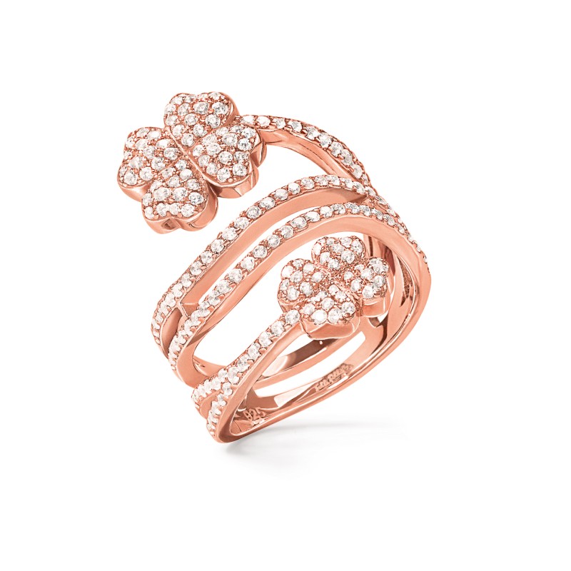 RING FOLLI FOLLIE WOMAN 3R17S048RC-54 (54 )