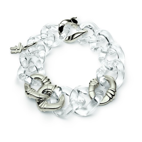 BRACELET FOLLI FOLLIE WOMAN 4B1F004C (17CM )