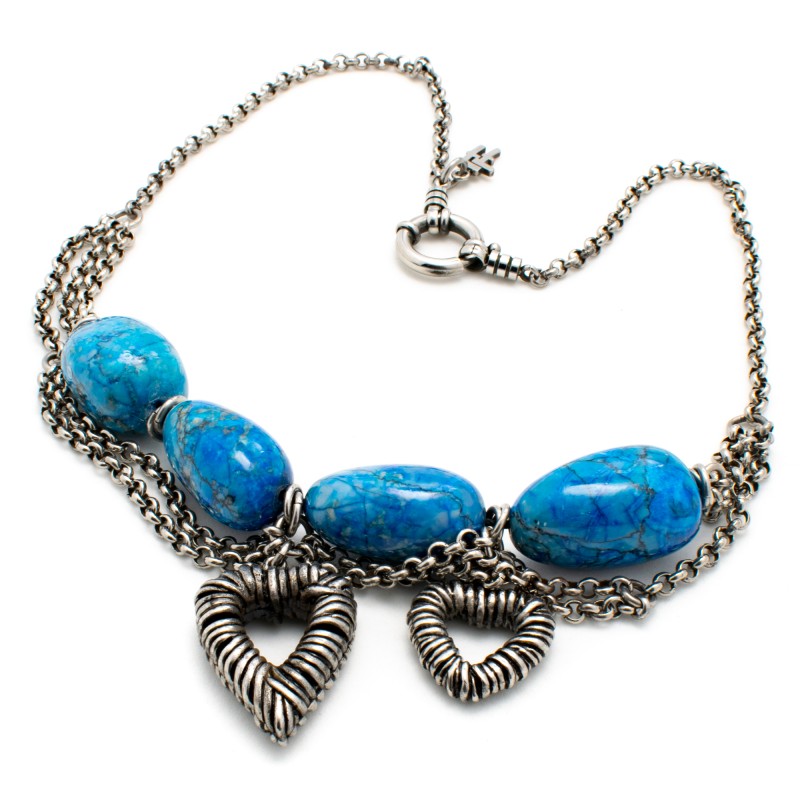 NECKLACE FOLLI FOLLIE WOMAN 4N0T051KU (25CM )