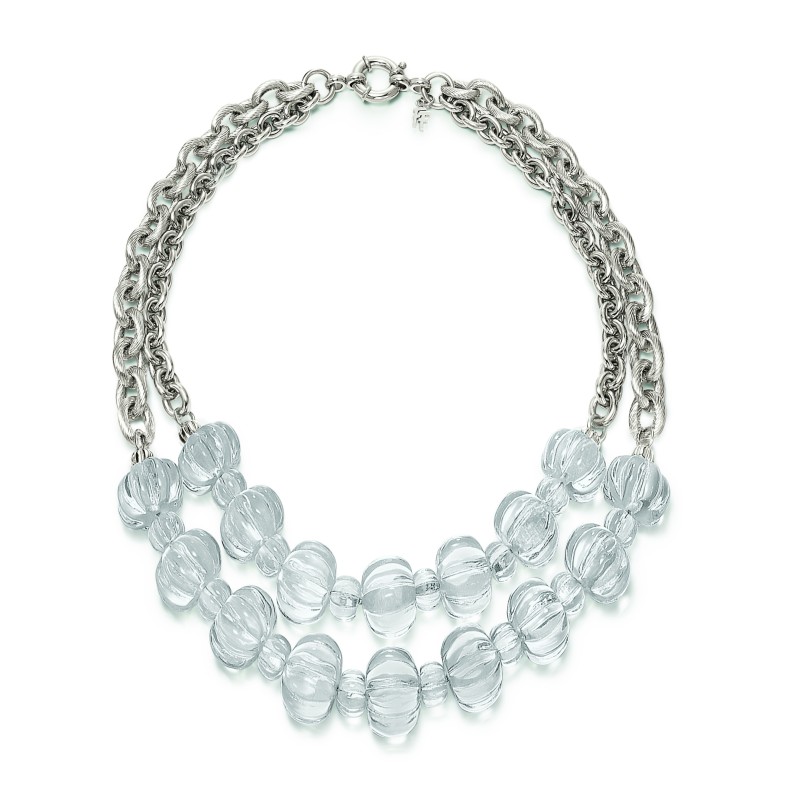 NECKLACE FOLLI FOLLIE WOMAN 4N0T072C (30CM )