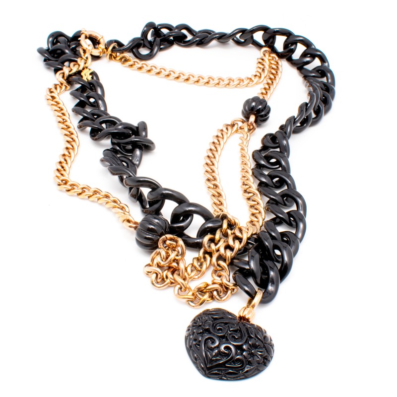 NECKLACE FOLLI FOLLIE WOMAN 4N0T096RK (35CM )